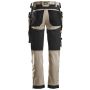 Spodnie robocze Snickers 6241 Stretch z workami kieszeniowymi 62412004 Khaki - 3