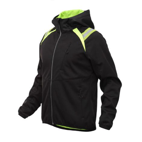 Kurtka robocza softshell TOPEK BoSafety (Czarna) - 2