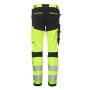 Spodnie robocze odblaskowe TENSION BoSafety FB-TENSION-042 Hi-Vis Żółty/Czarny - 4