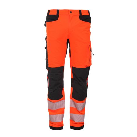 Spodnie robocze odblaskowe TENSION BoSafety FB-TENSION-043 Hi-Vis Pomarańczowy/Czarny