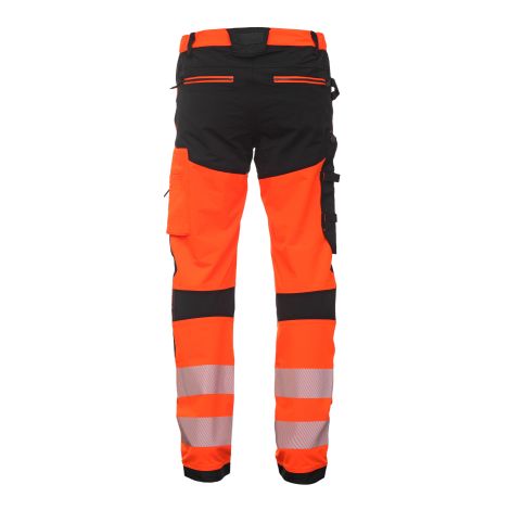 Spodnie robocze odblaskowe TENSION BoSafety FB-TENSION-043 Hi-Vis Pomarańczowy/Czarny - 3