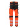 Spodnie robocze odblaskowe TENSION BoSafety FB-TENSION-043 Hi-Vis Pomarańczowy/Czarny - 4