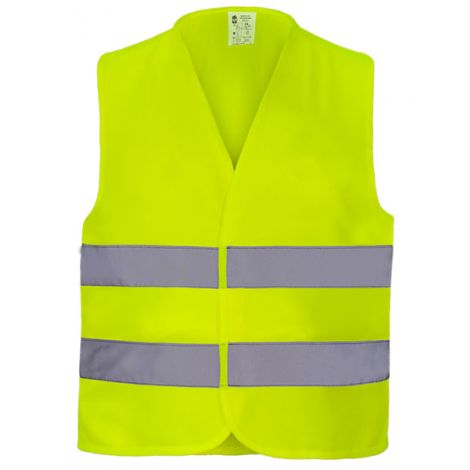 VEST2 YELLOW KAMIZELKA OSTRZEGAWCZA